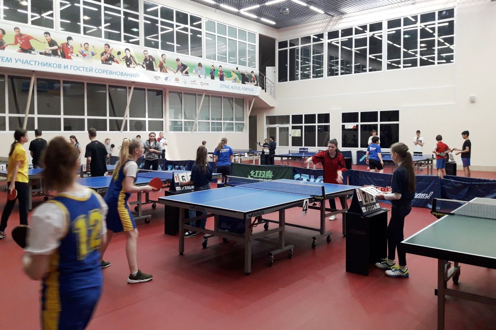 Детский турнир по настольному теннису